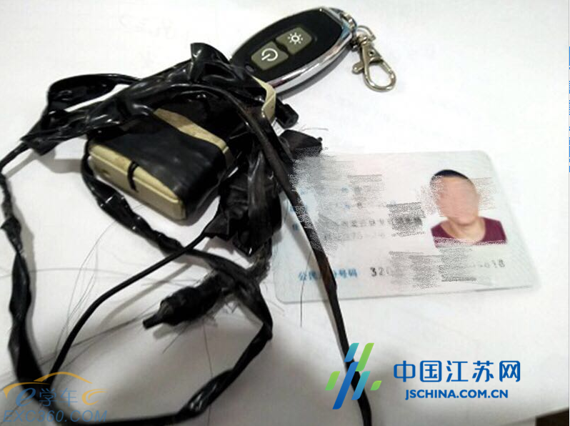 男子科目一考試作弊被東海交警現場查獲